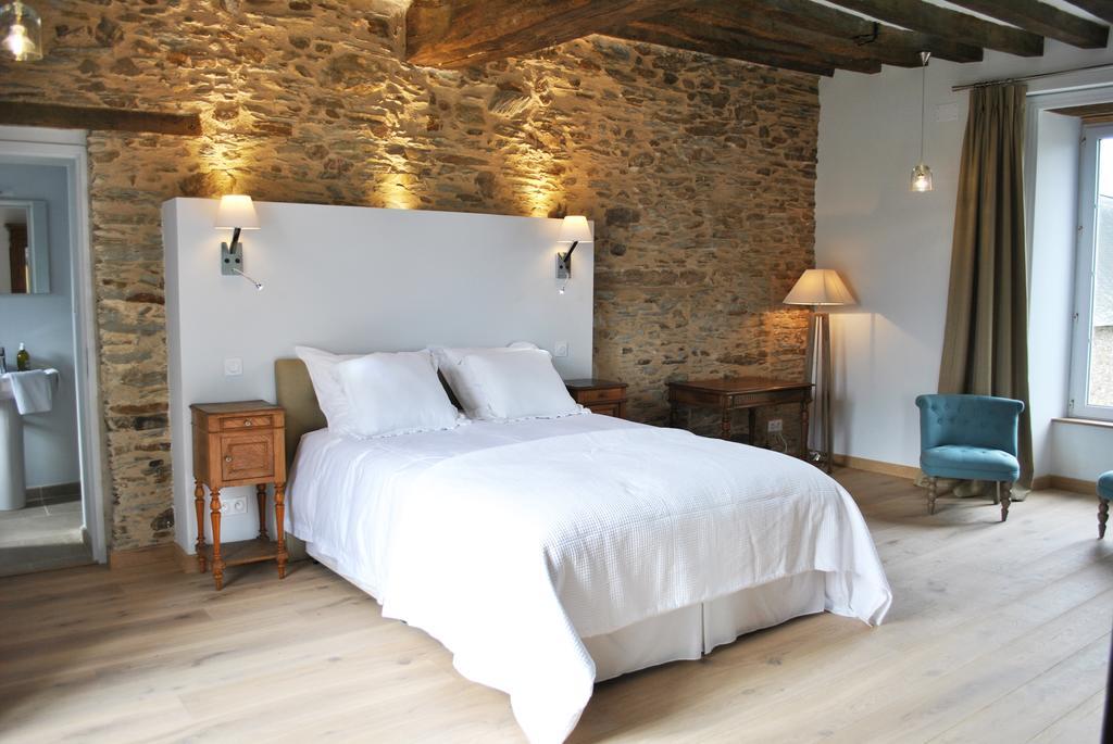 Le Manoir De La Vieille Douve Bed & Breakfast Bourg-d'Ire Oda fotoğraf