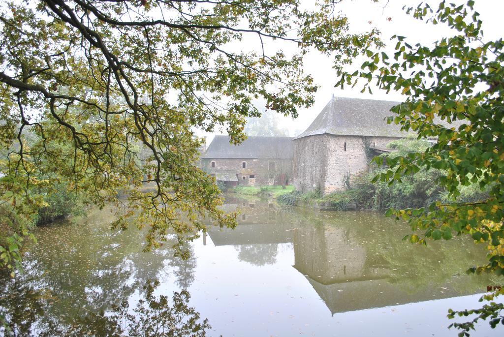 Le Manoir De La Vieille Douve Bed & Breakfast Bourg-d'Ire Dış mekan fotoğraf
